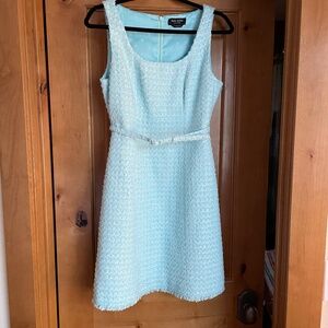 Kate Spade Belted Tweed Dress